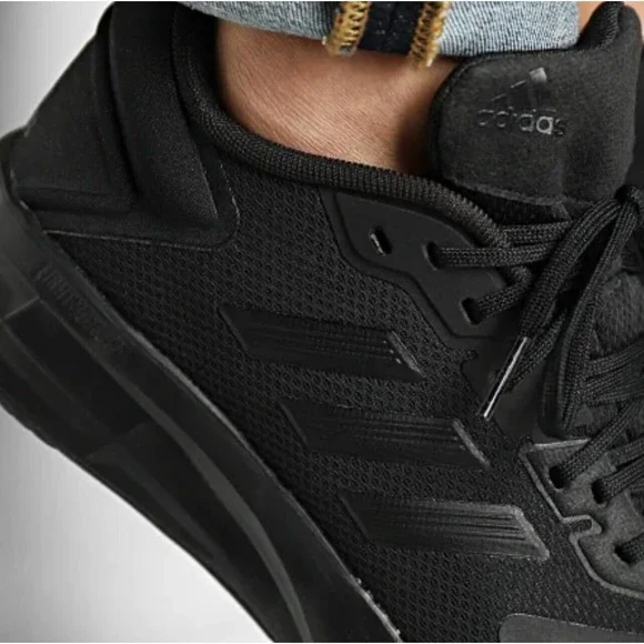 Adidas Duramo 10 Sneaker Mens Athletic Shoes Running Triple Black GY3856 - Picture 11 of 12